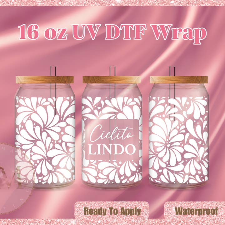 Cielito Lindo UV DTF Wrap para venta al por mayor de Dm Crafting