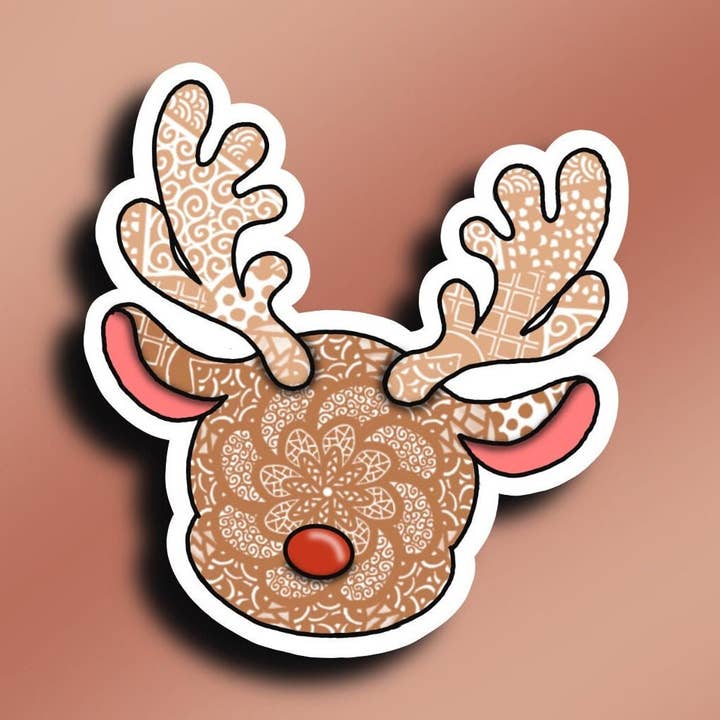 Rendier met rode neus voor wholesale door Always by Ashley Design