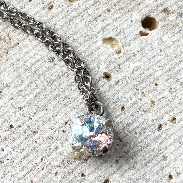 VB&CO Designs Handmade Jewelry - Wholesale Pendant/Charm Necklace - Swarovski crystal necklace, dainty Jewelry , wedding, salon