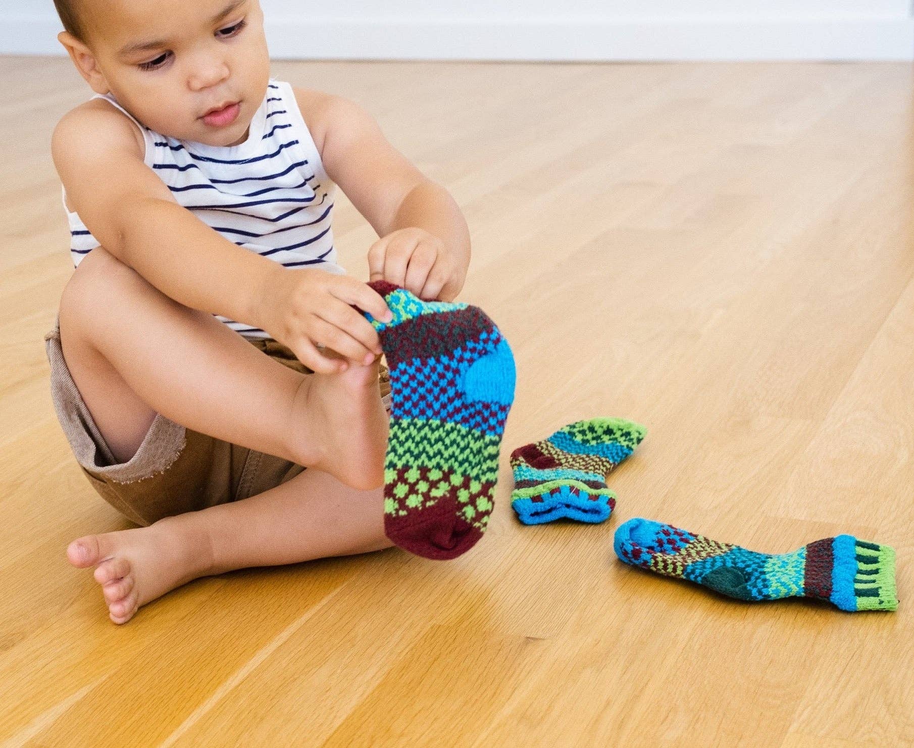 Solmate Socks - Vendita all'ingrosso Calzini - Bambini - Calzini per bambini June Bug | Ecologici e prodotti negli Stati Uniti1