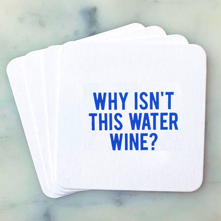 Perché non è questo Water Wine Coasters per la vendita all'ingrosso da parte di SippingTHIS