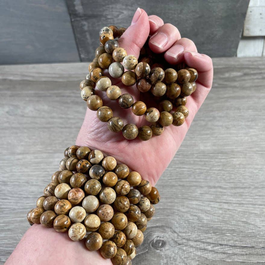 Keystone Crystals - Wholesale Beaded Bracelet - Gemstone Beaded Bracelets 10mm – Crystal Healing Jewelry22