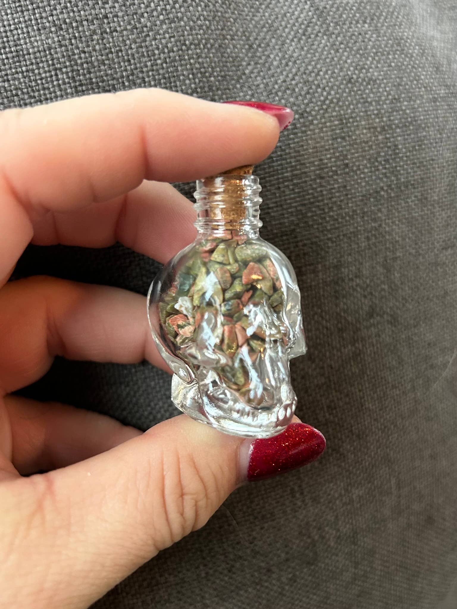 Atomic Alchemy - Wholesale Decorative Jar - Gemstone Skull Jars7