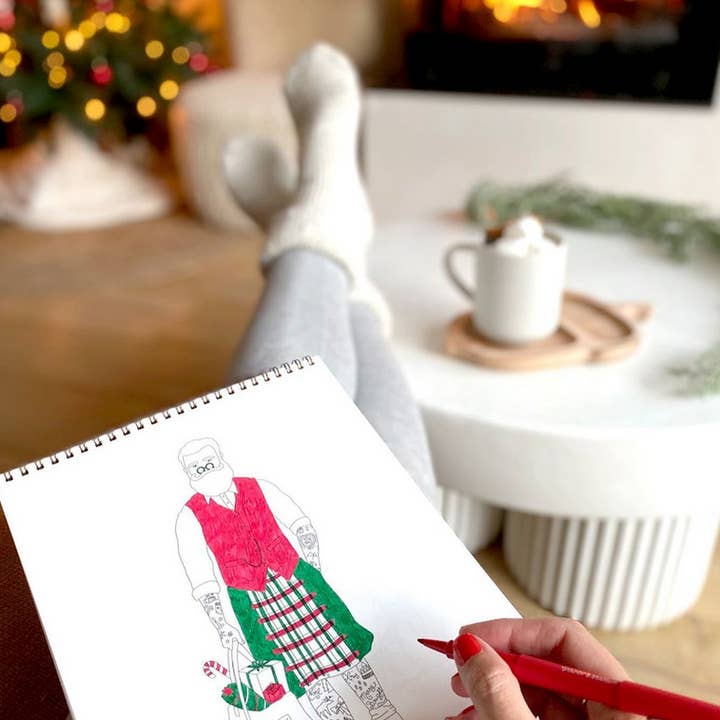 ALL THE WAYS TO SAY - USA - Wholesale Coloring & Activity Book - Adult - Coloring Book Winter Edition1