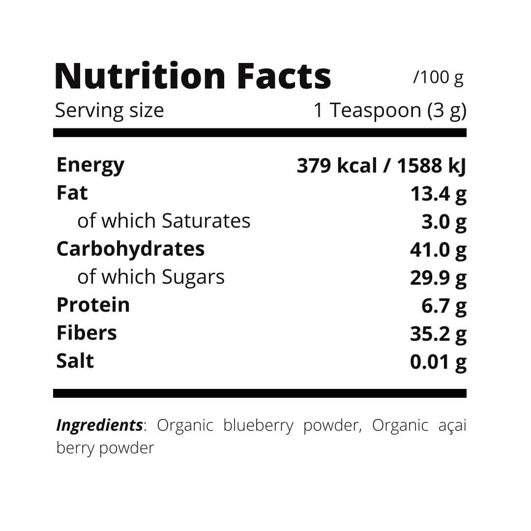 EVAH Foods - Wholesale Protein/Superfood Powder - ESSENTIAL | Açai & blueberry | Skin glowing5