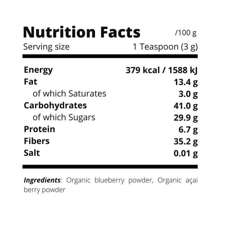 EVAH Foods - Wholesale Protein/Superfood Powder - ESSENTIAL | Açai & blueberry | Skin glowing5