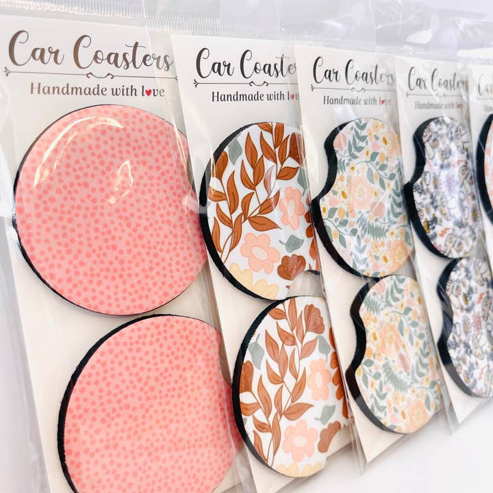 MarissaDDesigns - Wholesale Car Coaster - Unisex - Car Coasters3