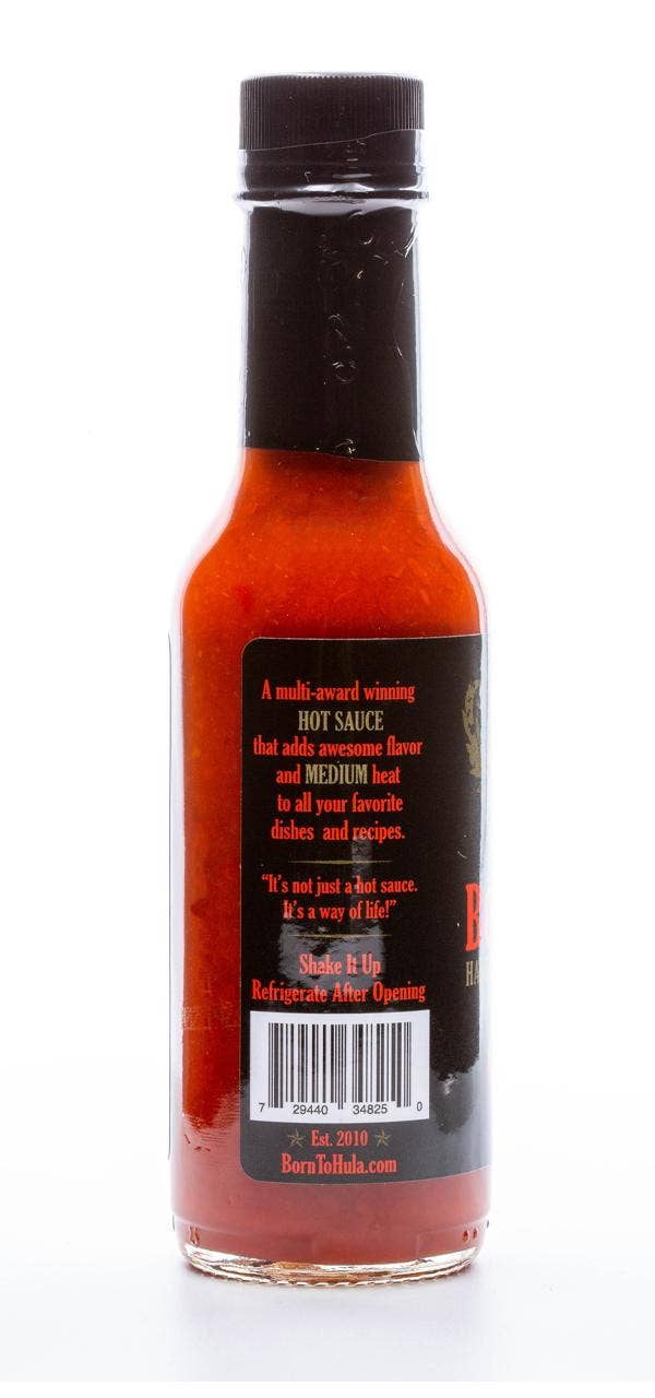 Born to Hula - Wholesale Hot Sauce - Habanero Guajillo Hot Sauce1