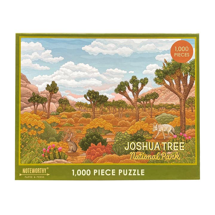 Joshua Tree National Park Puzzle for wholesale by Noteworthy Paper & Press