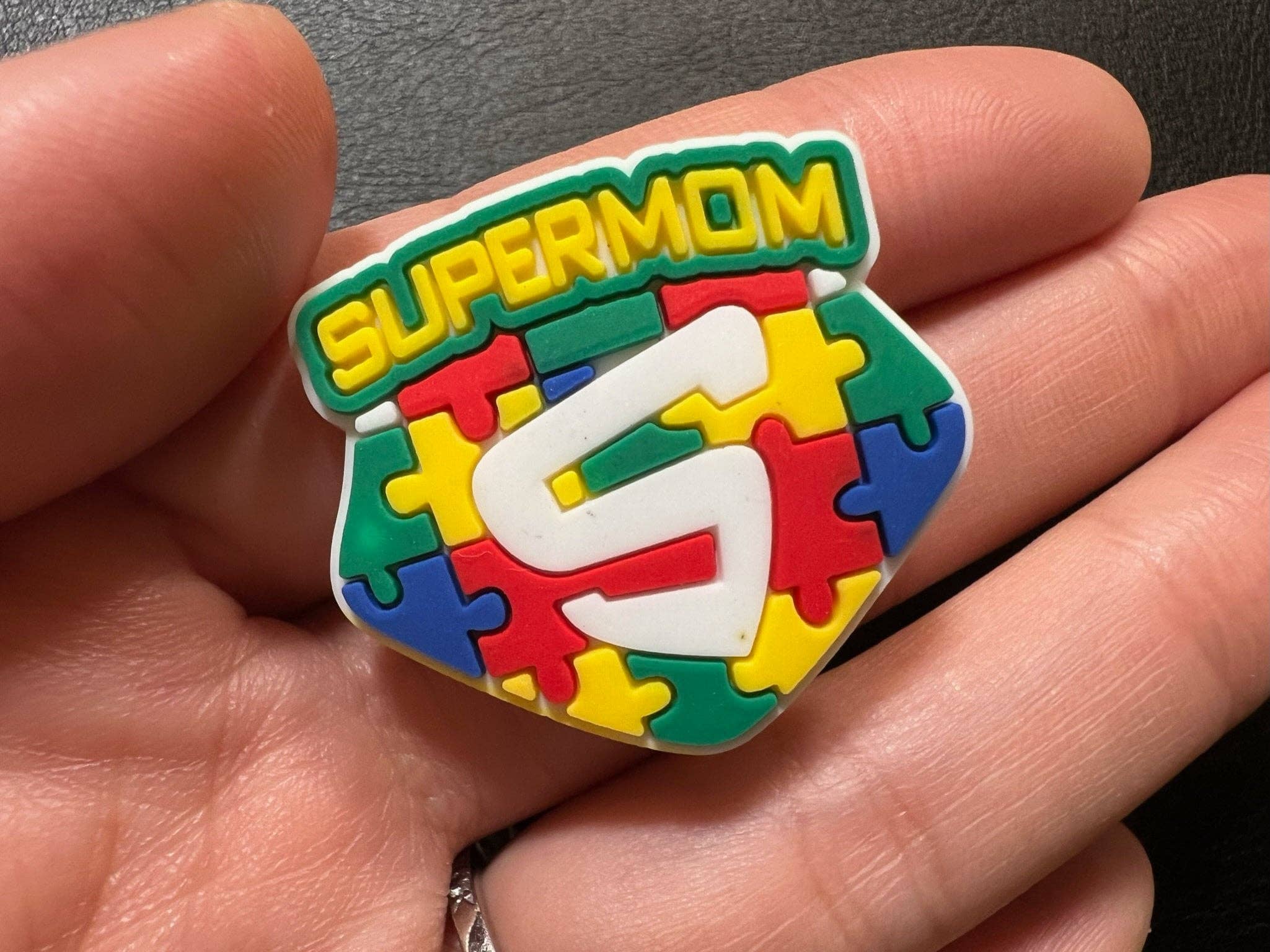JuliesDecal - Wholesale Shoe Accessories - Pick your own AUTISM friendly supermom shoe charms3