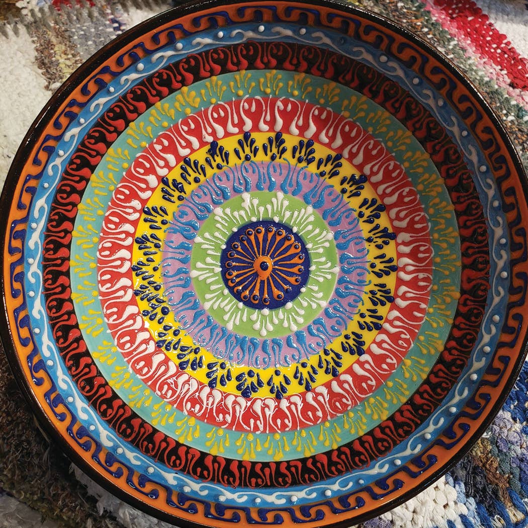 Access by Mediterranean Concepts - Wholesale Decorative Plate/Dish/Bowl - Bordure Design Ceramic Bowl - 30 cm2