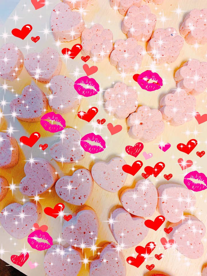 Mini Shower Steamers Set for wholesale by Selene Bath and Body