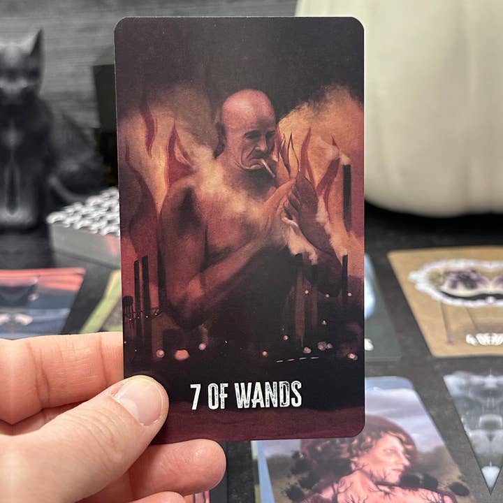 Killerpancake Illustration - Wholesale Tarot/Oracle Card - HAUNTED: A Cursed Appalachian Tarot Deck8