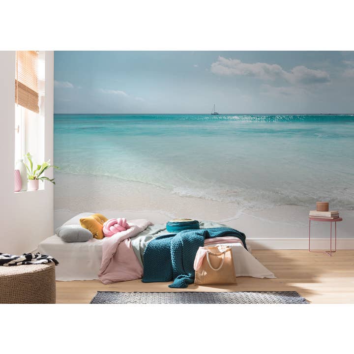 Carta da parati fotografica in pile - Azur Ocean - dimensioni 400 x 250 cm per la vendita all'ingrosso da parte di Komar Products GmbH & Co. KG