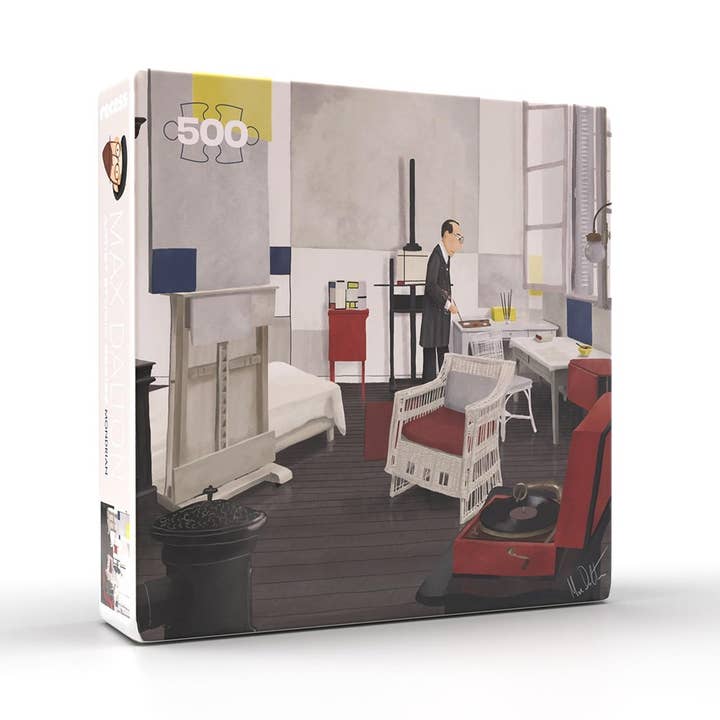 SCB – Engroshandel Puslespil - Voksen – Max Dalton Kunstner Studio-serien: Mondrian