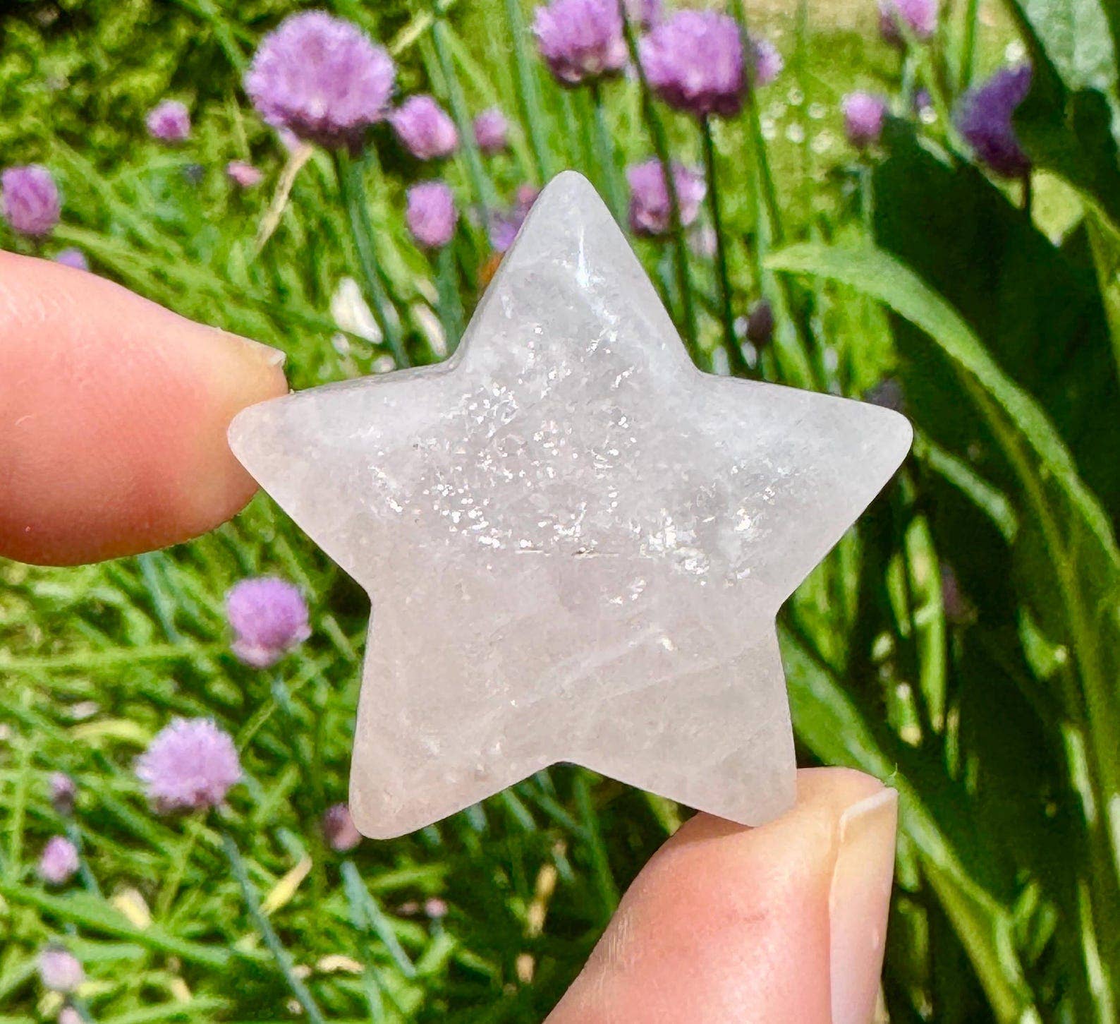 Elf Kendal Hippies - Wholesale Spiritual Stone/Crystal - Crystal star 3cm or 1.2inch by elf in UK Gemstone star gifts5
