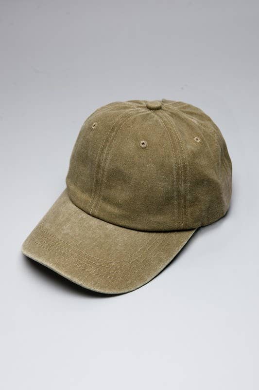JOSSLYN by wall to wall - Wholesale Baseball Cap - Women's - VINTAGE WASHED BASEBALL CAP 40HW70214