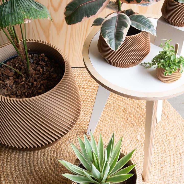 MINIMUM DESIGN - Wholesale Plant Pot - Large OSLO Geometric Planter3