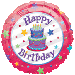 Party Expo, LLC - Wholesale Balloon - 18" Happy Birthday Cake Mylar Balloon0