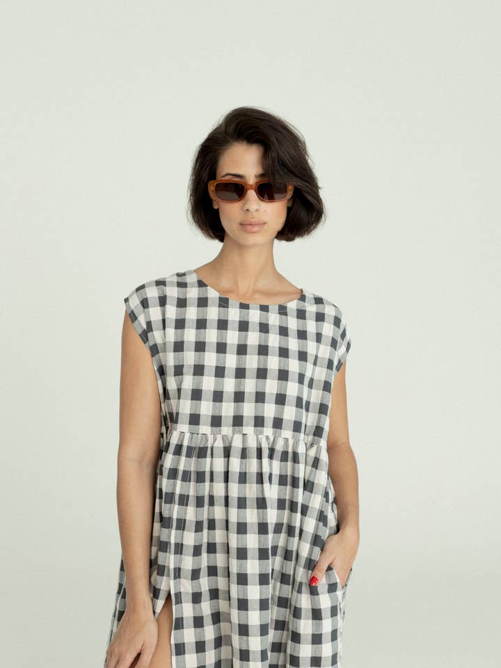 Your Human Soul - Venta al por mayor Vestido - Mujer - 09h - vestido midi cuadrado1