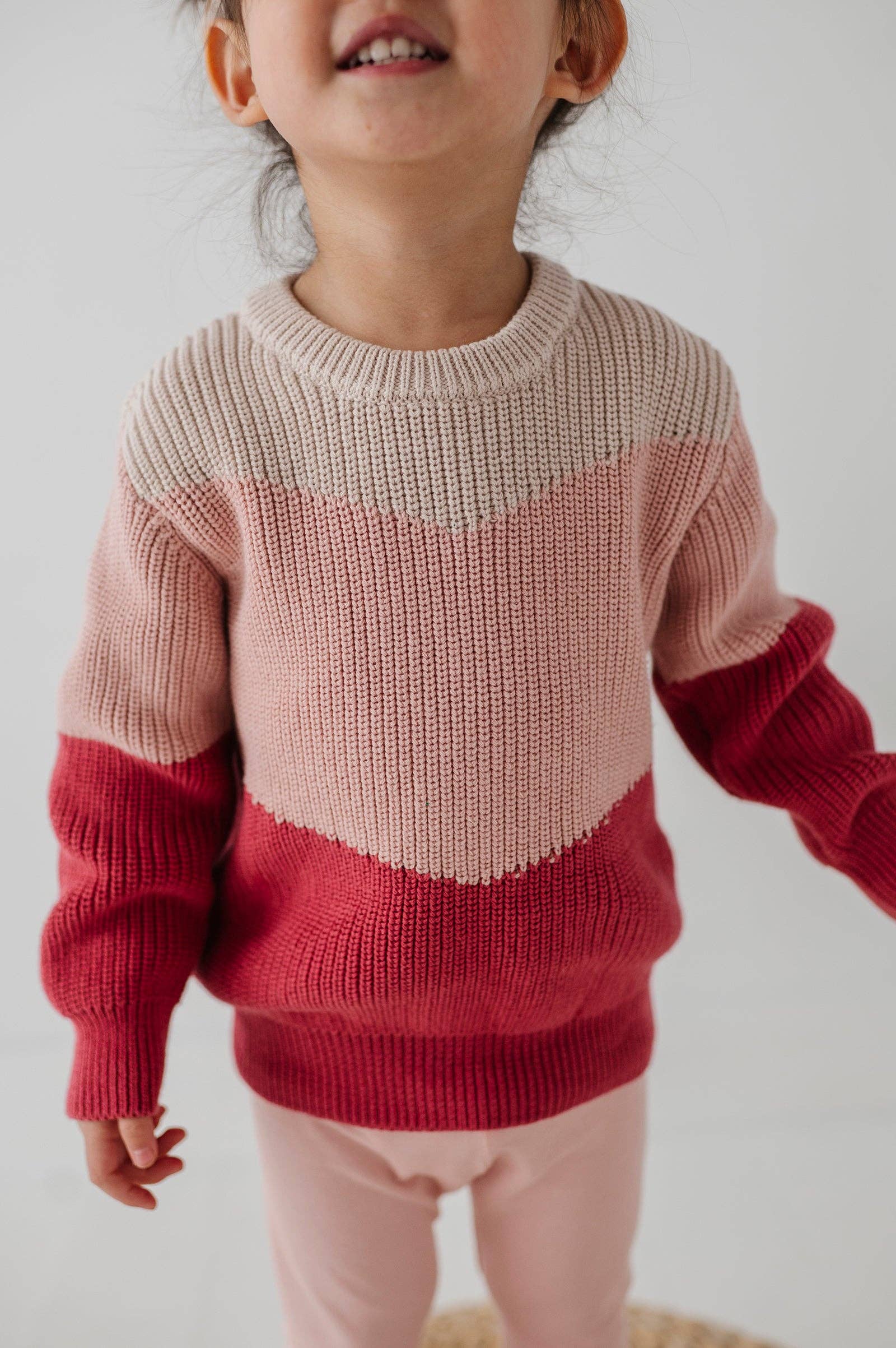 babysprouts clothing company - Wholesale Knit Sweater - Kids - Babysprouts Colorblock Knit Sweater6