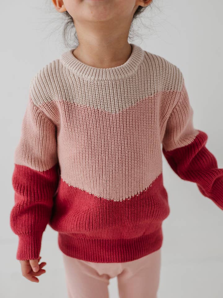 babysprouts clothing company - Wholesale Knit Sweater - Kids - Babysprouts Colorblock Knit Sweater6