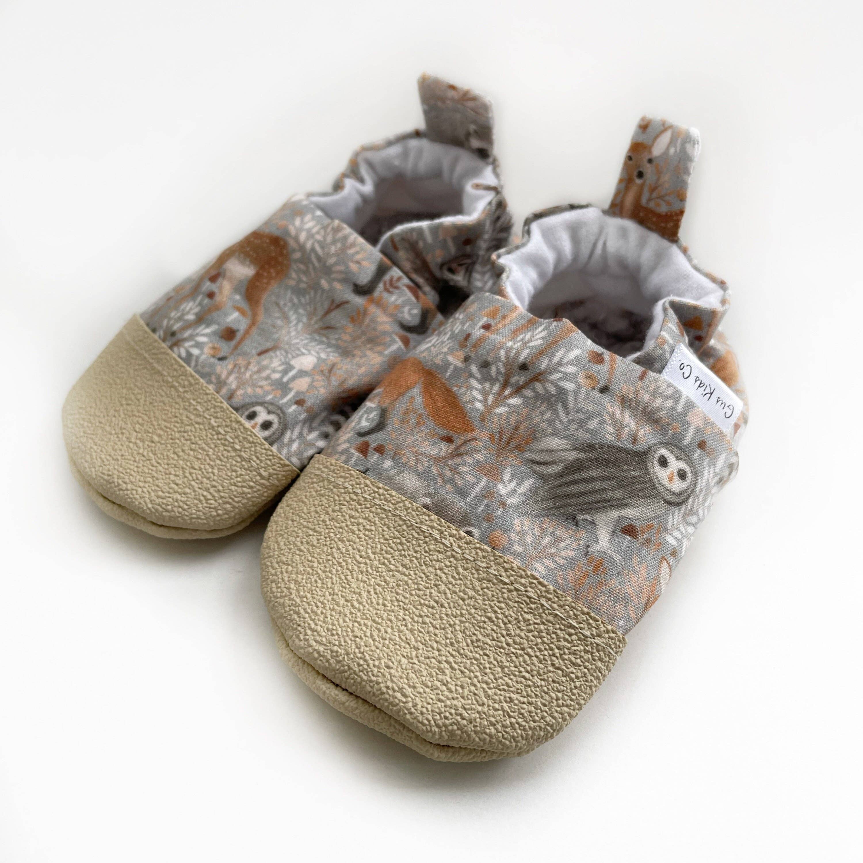 Gus Kids Co. - Vente Chaussures de berceau – bébé - Chaussures pour bébé Forest Animal4