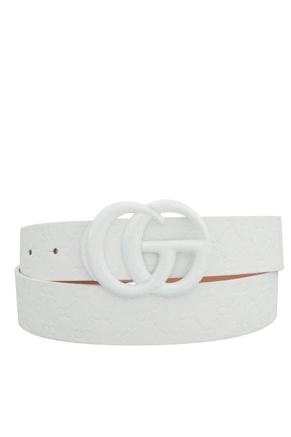 Andrea Bijoux - Wholesale Belt - Women's - Circle Pattern Fashion Belt1