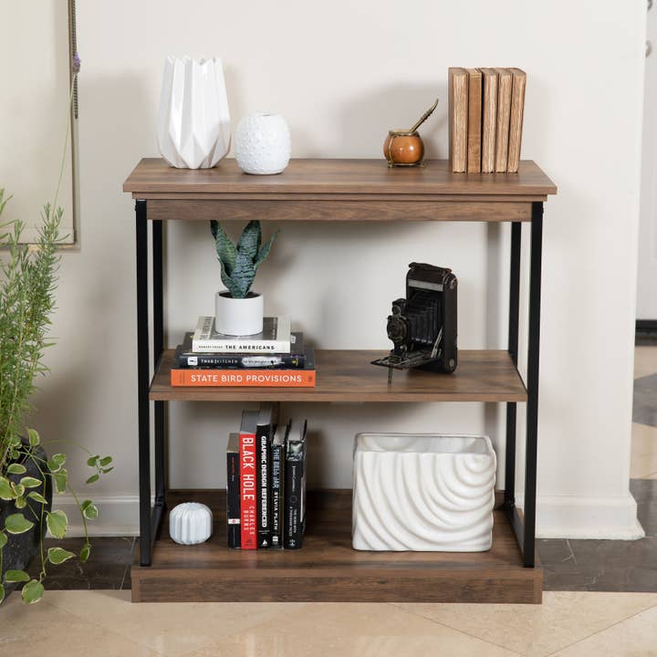 Oslo Contemporary 3-shelf Etagere Bookcase for wholesale by Danya B