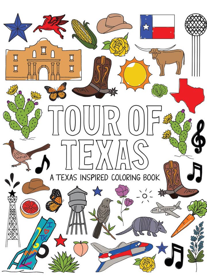 Tour of Texas for wholesale by Great Texas Line Press