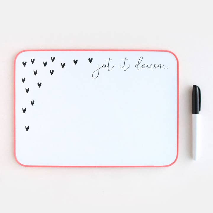 Caroline Gardner - Wholesale Whiteboard/Dry-Erase Board - Jot It Down White Board