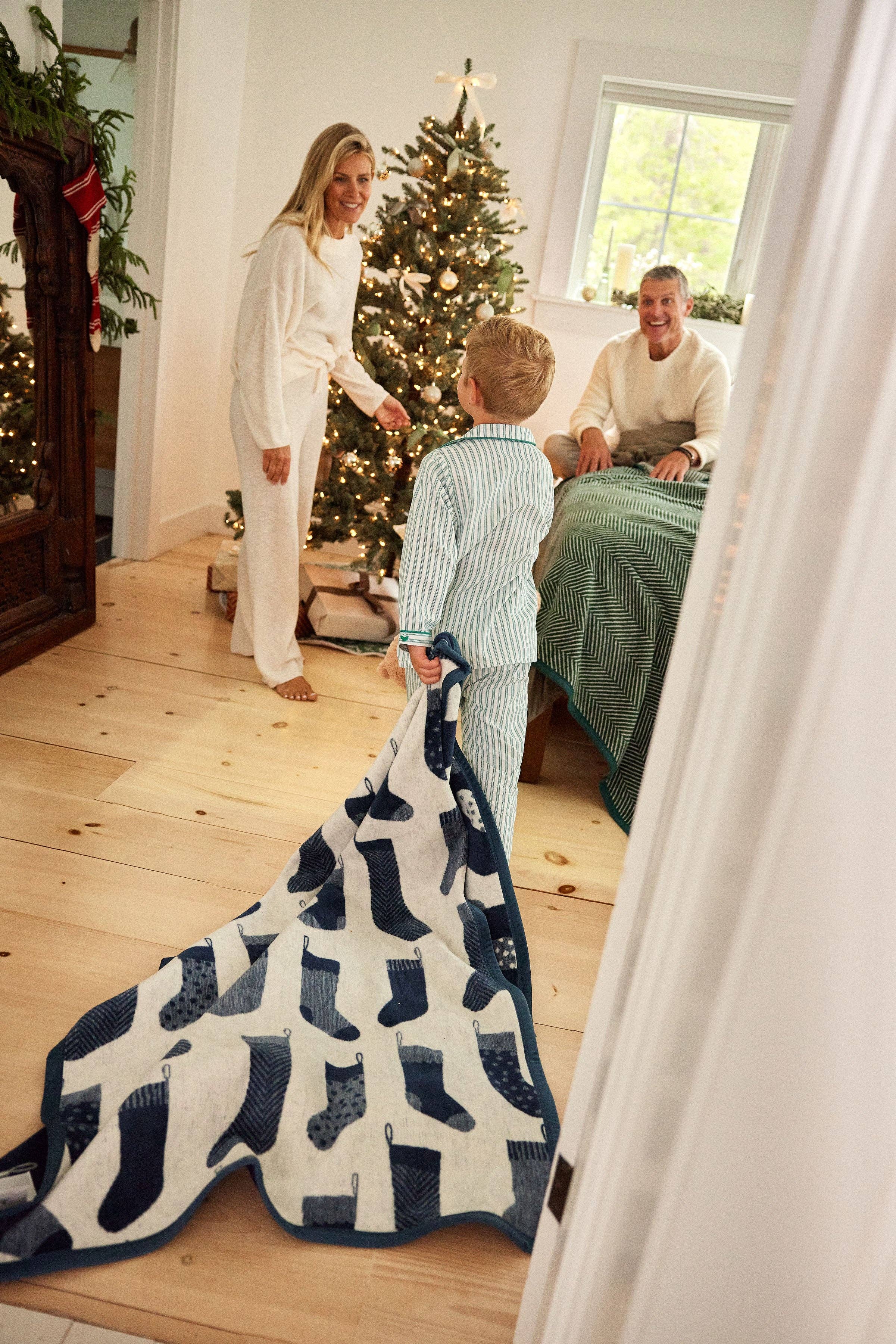 ChappyWrap - Wholesale Decoratiedeken - Santa's Stockings Midi Deken4