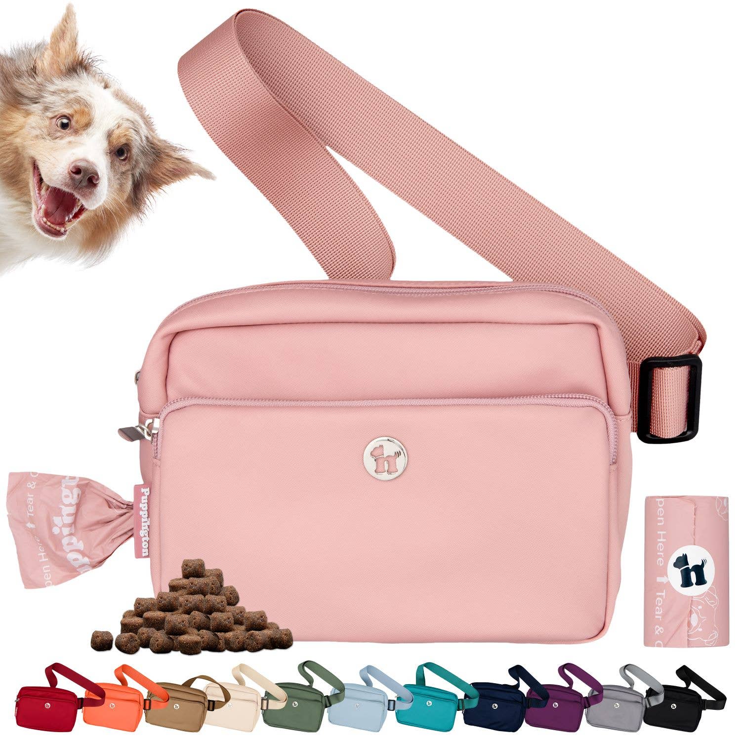 Puppington – Großhandel Bauchtasche – Damen – Puppington 3-in-1 Hundegürtel- und Umhängetasche – Oprah's Favorite Things3