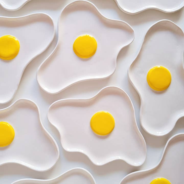 Terra Mate - Wholesale Dinner Plate - Ceramic Plate FRIED EGG3