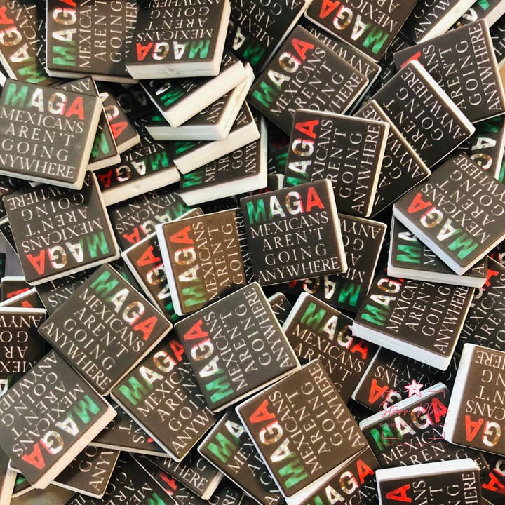 MAGA Mexikaner Försvinner Inte Silikon Fokalpärla för wholesale av Starr Plans