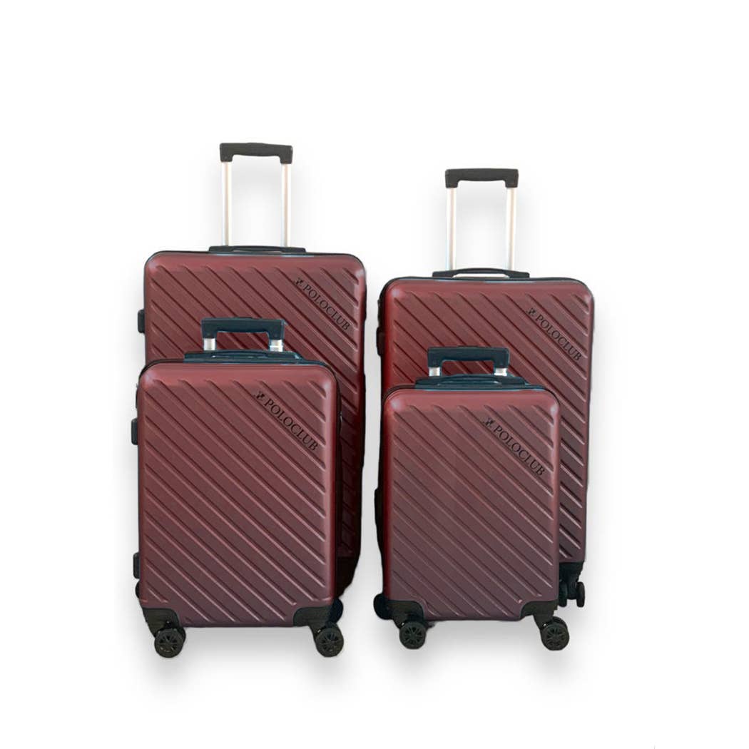 ALBAsrls - Wholesale Luggage - POLOCLUB trolley set 4 pieces S-M-L-XL5