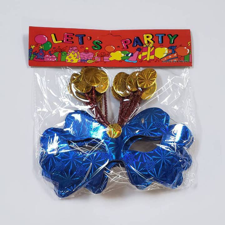 Holiday Farm - Wholesale Costume - Unisex - Masquerade Glitter Eye Mask In Bulk2