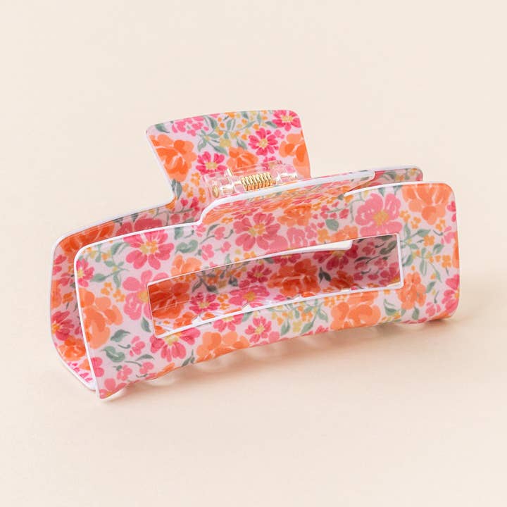 Pince à cheveux - Jardin Secret Rose pour la vente par The Darling Effect