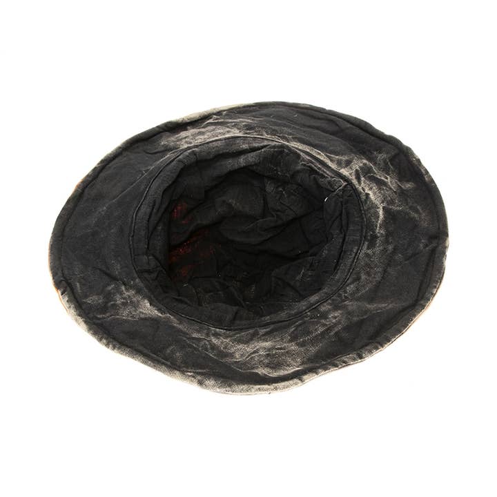 DNMC - Wholesale Bucket Hat - Women's - Hippie Bucket Hat - Distressed Tie Dye Sun Hat Made in Nepal2