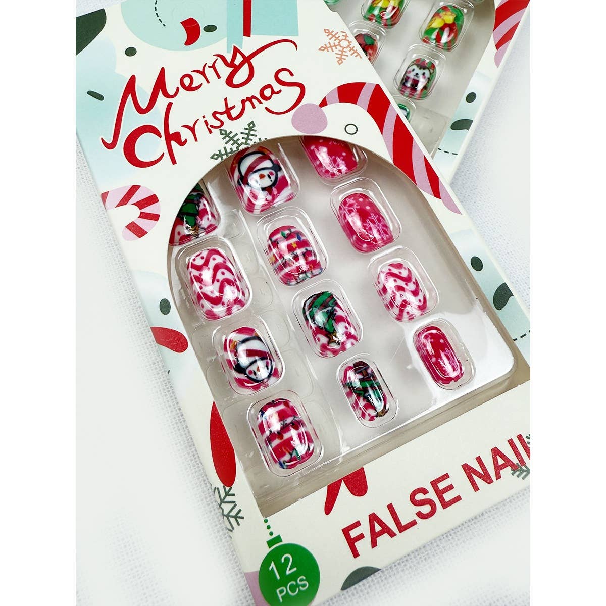 MÉLANGER LA COULEUR Ongles à Presser Fantaisie Thème de Noël en vente sur Faire0