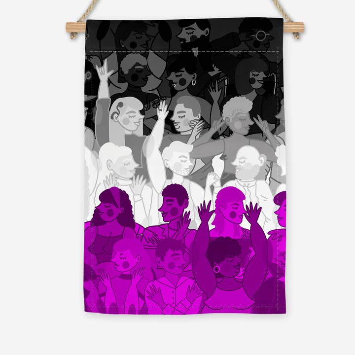 Asexual Pride Garden Flag, HBTQ, Pride Month för wholesale av Jack and Bec