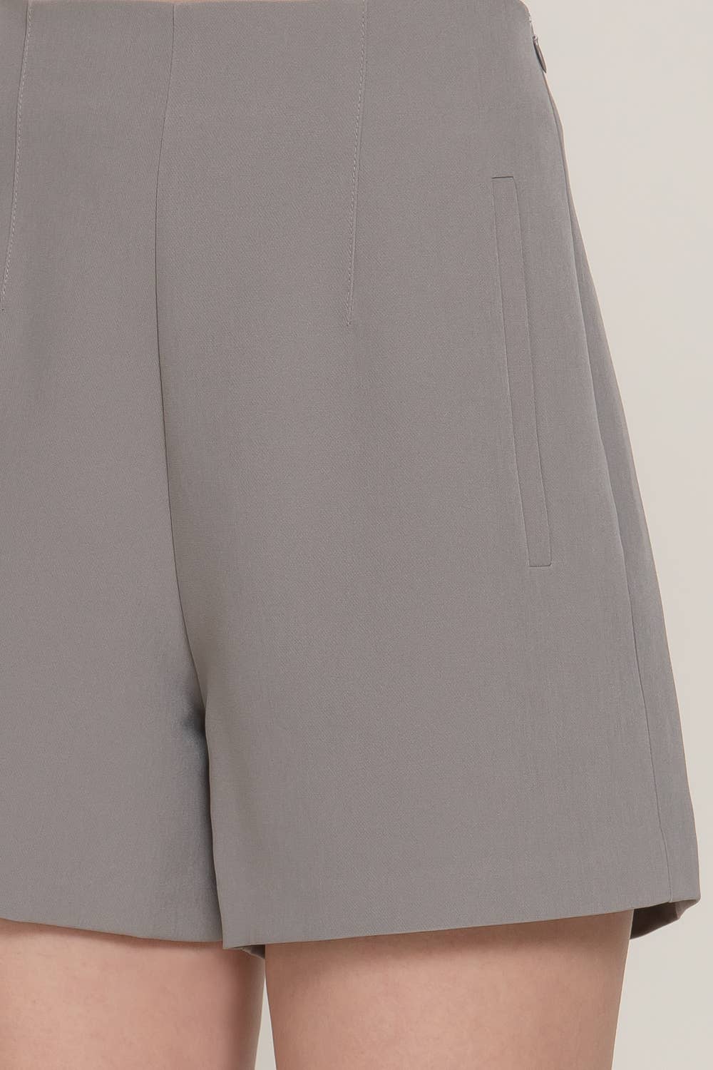 Active Basic | Active USA – wholesale Shorts – Dam – Shorts med hög midja Pinktuck5