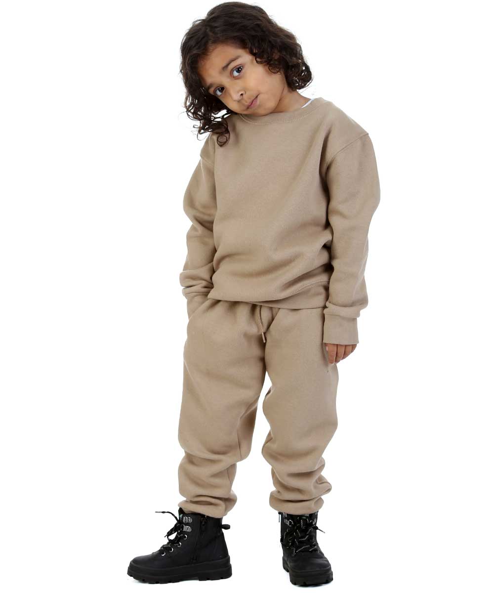 Kids khaki hot sale tracksuit