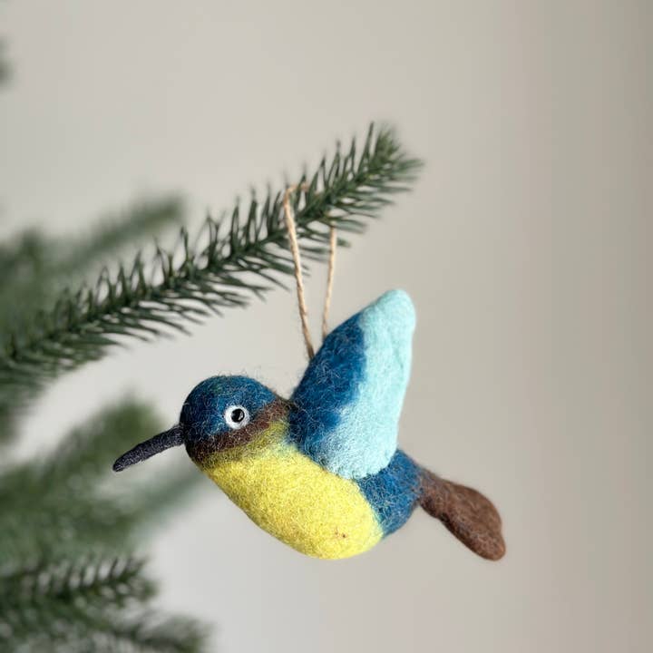 Ganapati - Wholesale Ornament Set - Hummingbird Ornament - Set of 4
