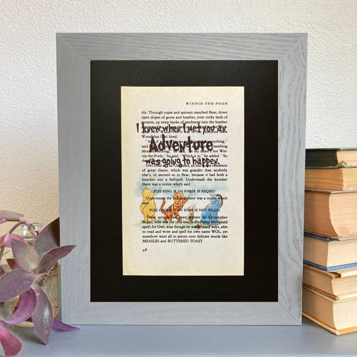 Winnie de Poeh voor wholesale door Book Page Art