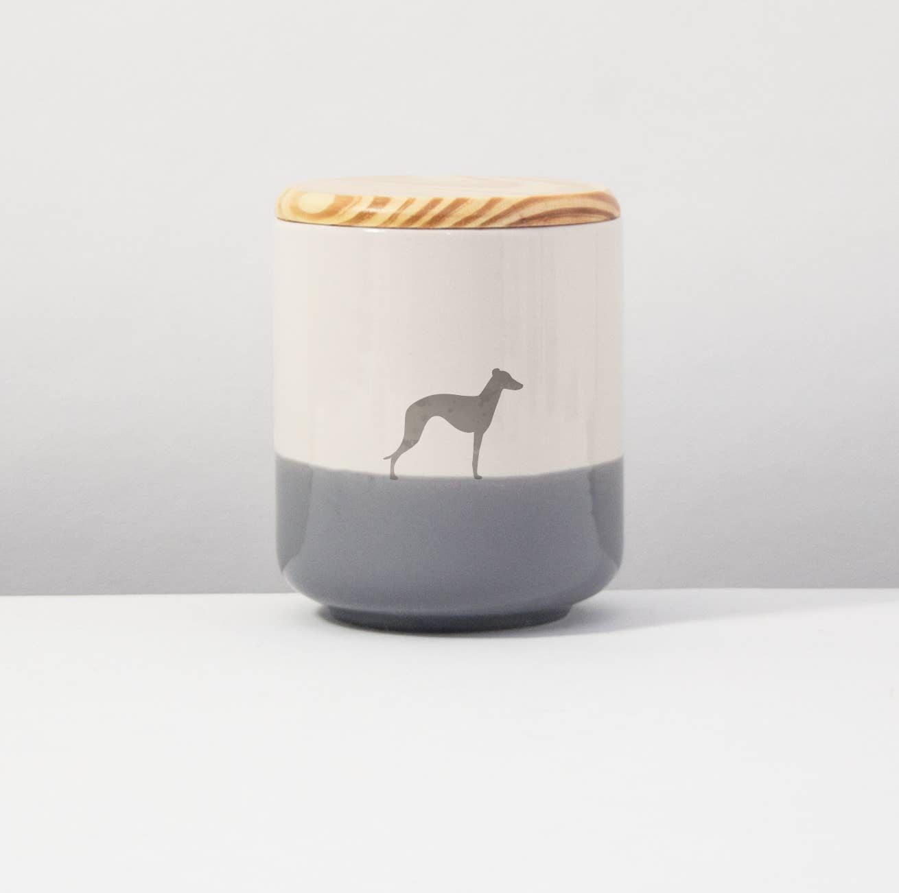 ALMA & GUSTL - Wholesale Drinkbak - Kat/Hond - Traktaatpot 14 voor hond en mens Whippet