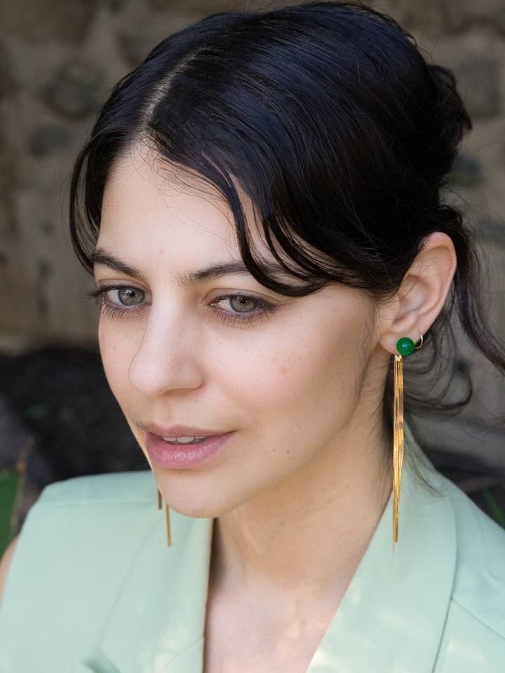 Bianca Jacket Earrings for wholesale by Peter and June