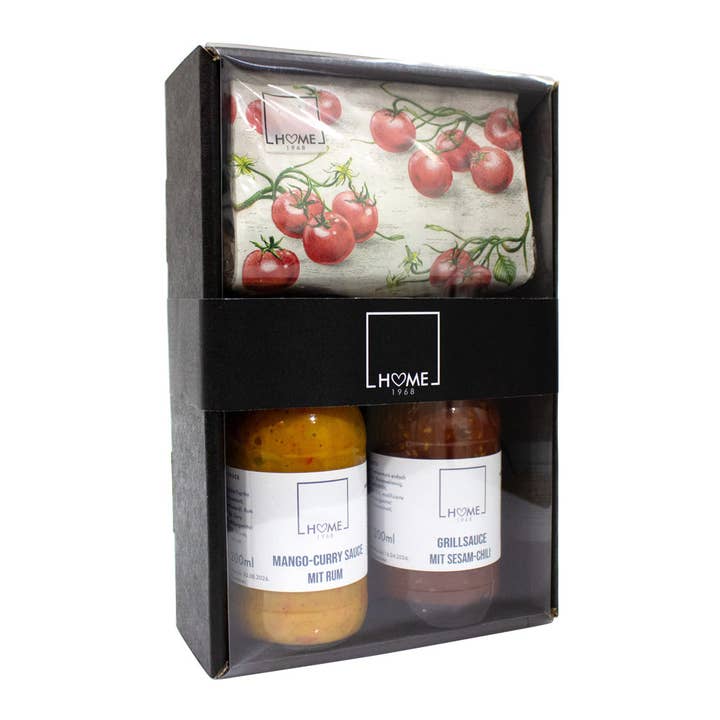 Sauces gift box for wholesale by HOME1968 GmbH