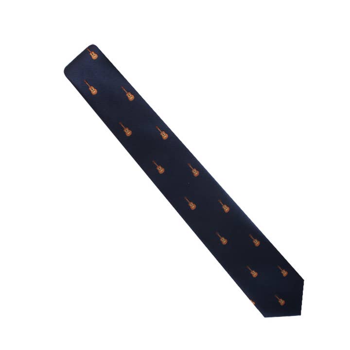 AusCufflinks - Wholesale Necktie – Men’s - Guitar Skinny Tie4