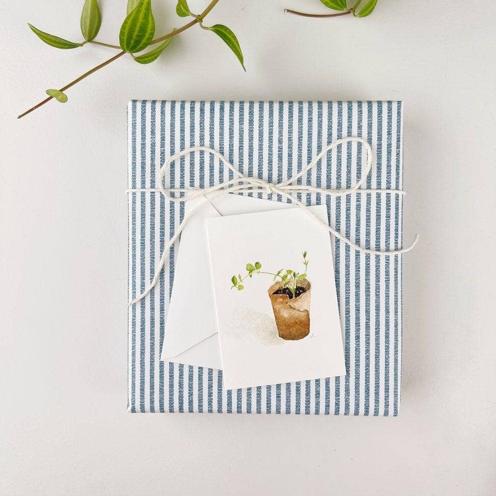 emily lex studio - Wholesale Stationery/Notecard Set - sweet pea mini enclosure notecard1